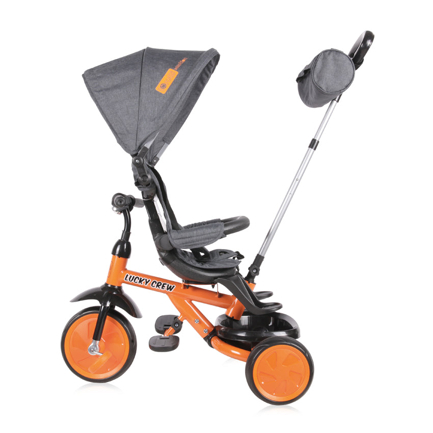 LORELLI TRICIKL LUCKY CREW - BLACK&ORANGE