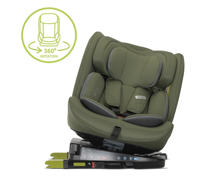 LORELLI AUTO SEDISTE RODEO ISOFIX 360 (40-150cm) - GREEN & GREY
