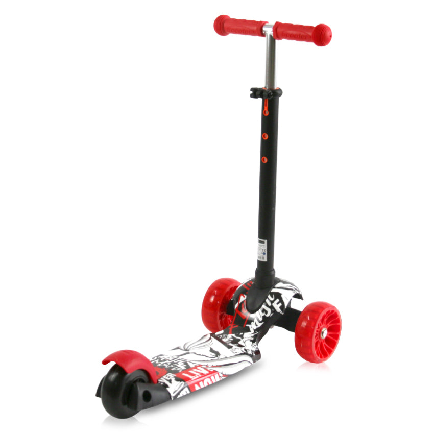 LORELLI TROTINET DRAXTER BLACK GRAFFITI