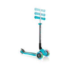 Globber Primo sklopivi trotinet sa LED točkovima Blue