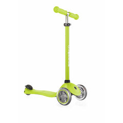 Globber Primo sklopivi trotinet sa LED točkovima Lime
