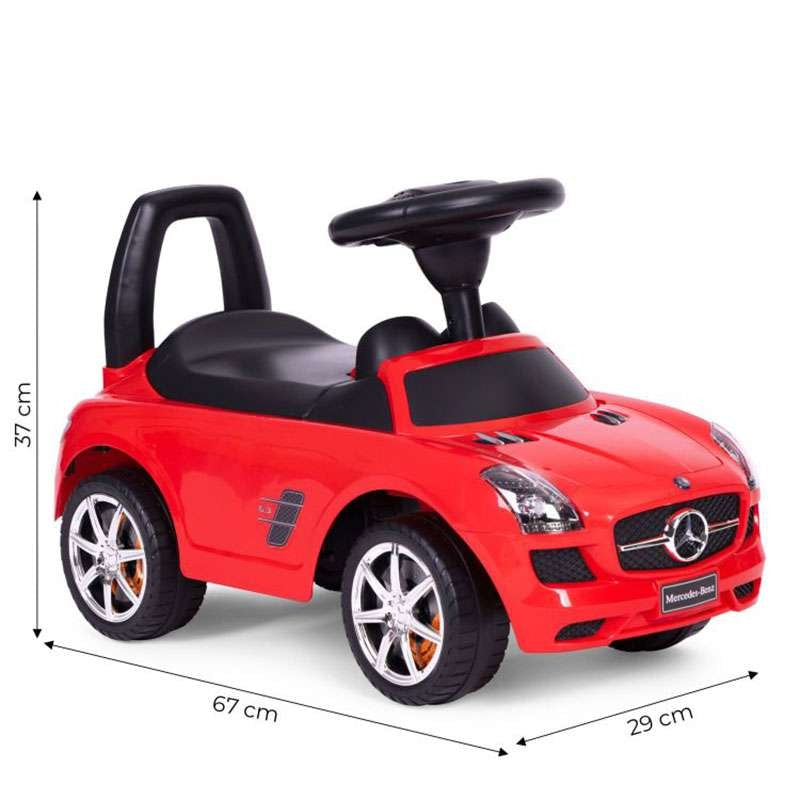 Eco Toys guralica Mercedes SLS Red