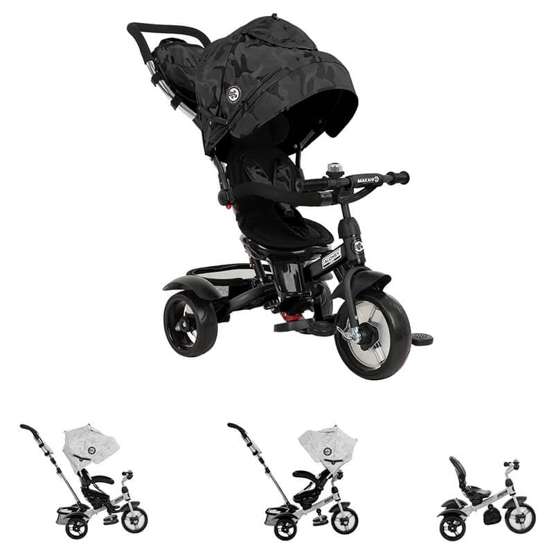 Kikka Boo Alonsy tricikl Black Camouflage