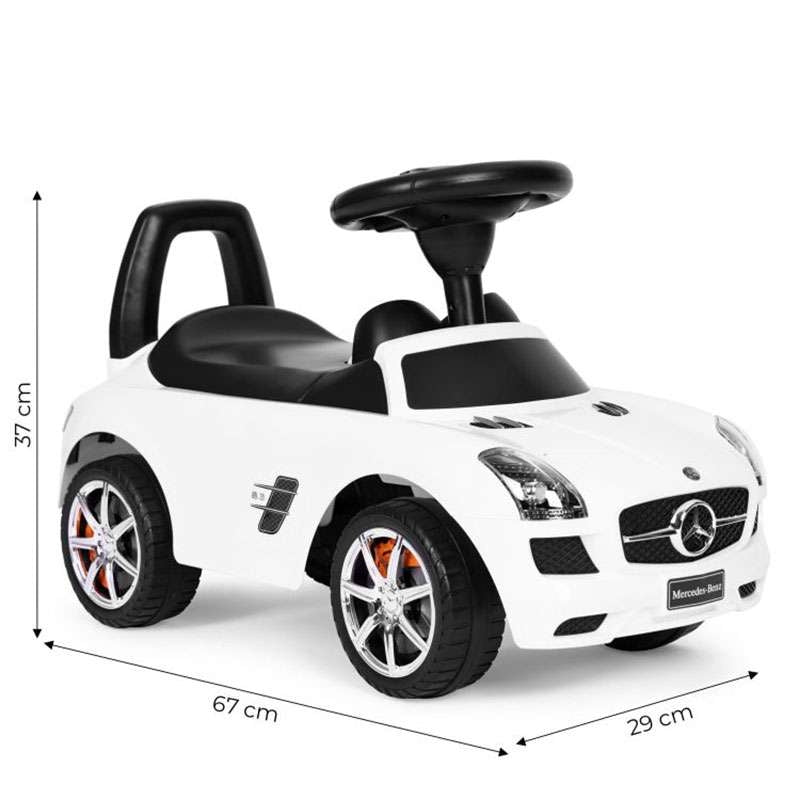 Eco Toys guralica Mercedes SLS White