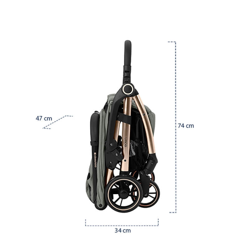 Kikka Boo Eden kompakt kolica Army Green