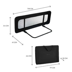 Kinderkraft Guard&Dream zaštitna ogradica za krevet Black