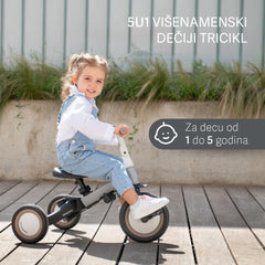 Kikka Boo Flip tricikl 5u1 Grey