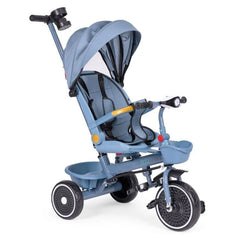2u1 tricikl sa rotirajućim sedištem i sklopivom tendom Blue, ECOTOYS