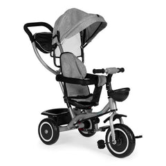 2u1 tricikl sa rotirajućim sedištem i sklopivom tendom Gray, ECOTOYS