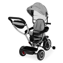 2u1 tricikl sa rotirajućim sedištem i sklopivom tendom Gray, ECOTOYS