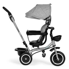 2u1 tricikl sa rotirajućim sedištem i sklopivom tendom Gray, ECOTOYS