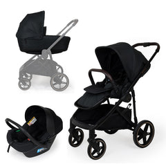 Jungle Motto Luxe kolica 3u1 All Black