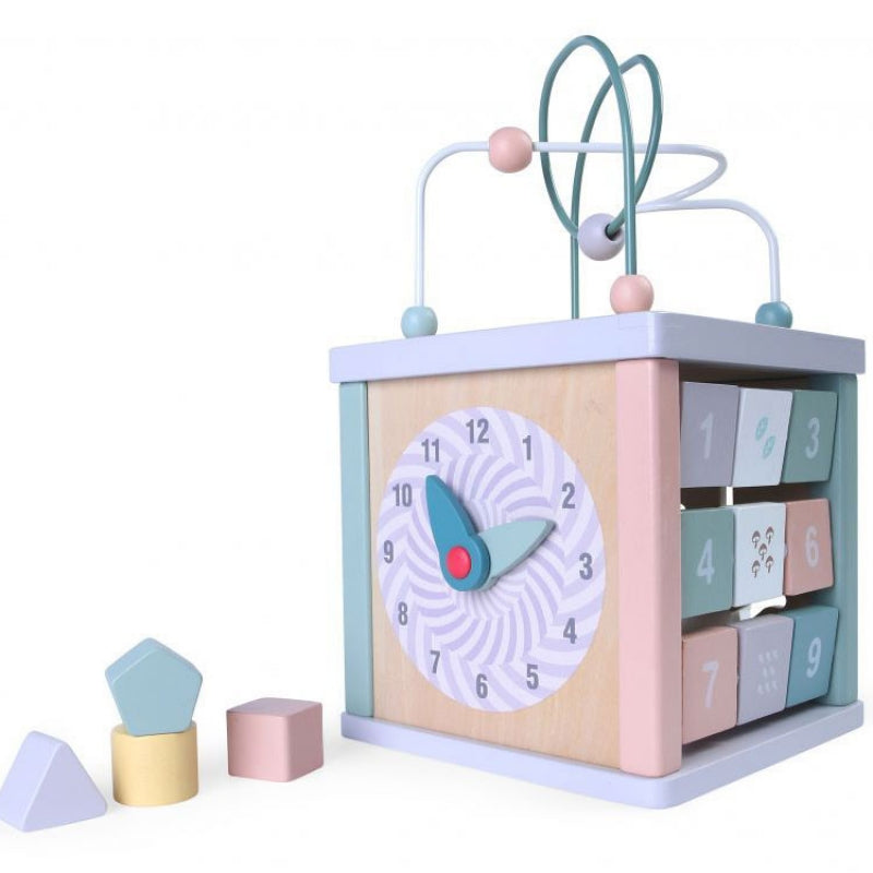 Eco Toys drvena kocka za razvijanje motoričkih sposobnosti 1021