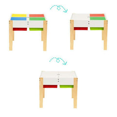 Eco Toys dečiji set sa stolom i 2 stolice 002