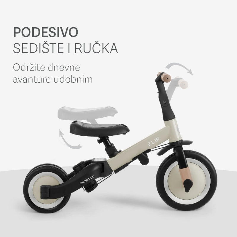 Kikka Boo Flip tricikl 5u1 Grey