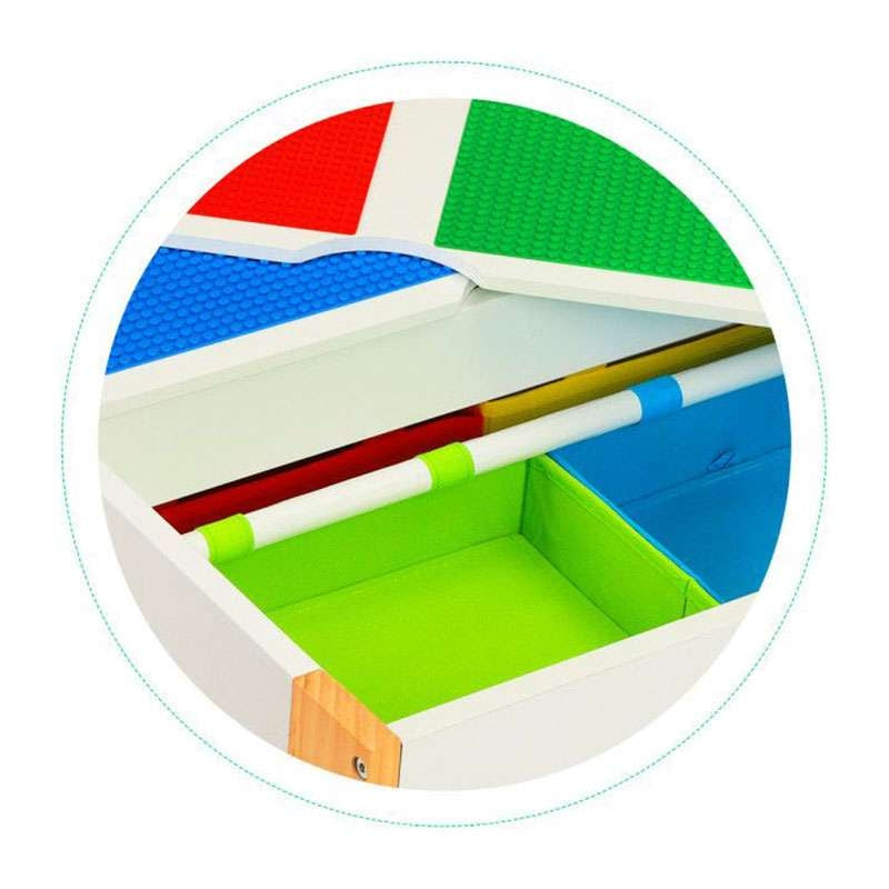 Eco Toys dečiji set sa stolom i 2 stolice 002