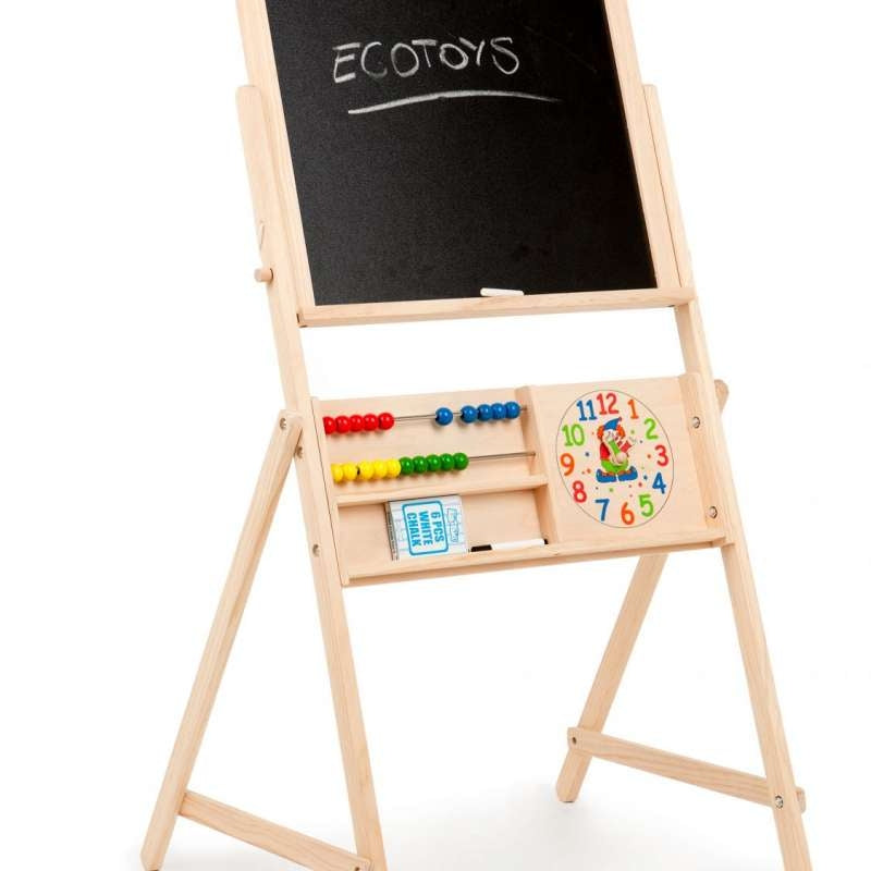 Drvena dvostrana edukativna tabla