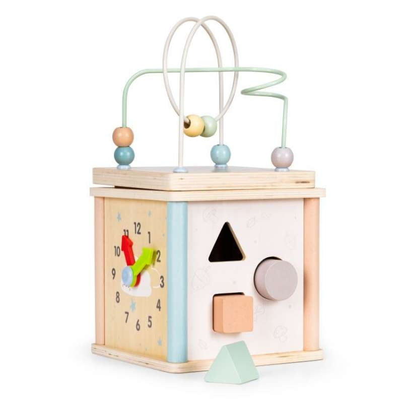 Eco Toys drvena edukativna kocka sorter 1001