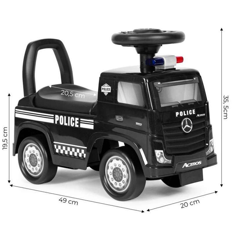 Eco Toys guralica Mercedes policijsko vozilo Black
