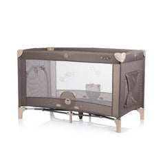 Chipolino Capri prenosivi krevetac | 1 Nivo - KOSIK2402BE Bear beige (Bež/braon)