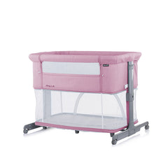 2u1 Kolevka za zajedničko spavanje Chipolino Mommy 'n Me - Roze