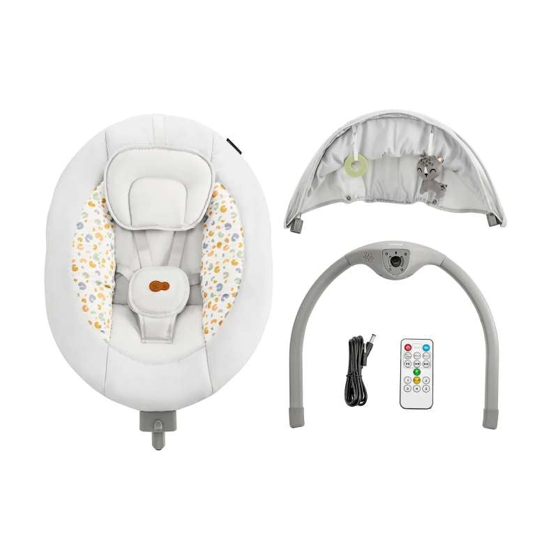 Kinderkraft Lumi2 njihalica 0-9kg Light Grey