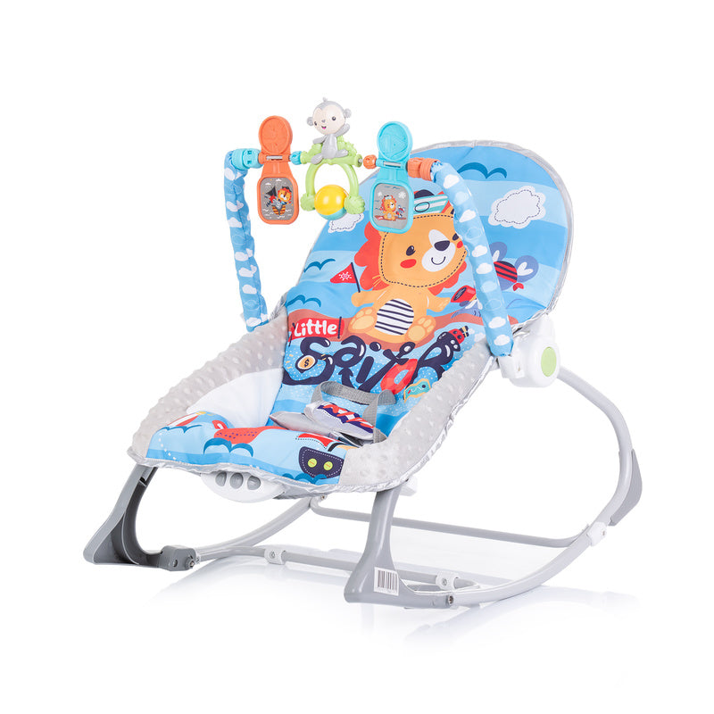 2u1 Muzička njihalica Chipolino Baby Spa - Blue (Plava)
