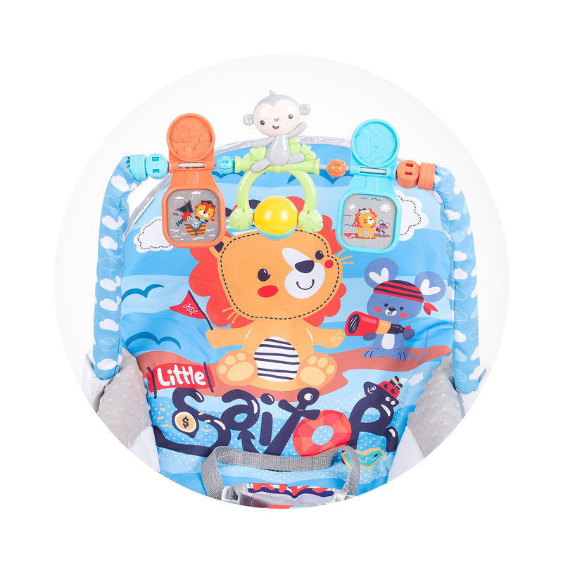 Chipolino Baby Spa 2u1 muzička njihalica - SHEBS02301BL Blue (Plava)