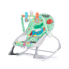 Chipolino Baby Spa 2u1 muzička njihalica - SHEBS02302GR Green (Zelena)