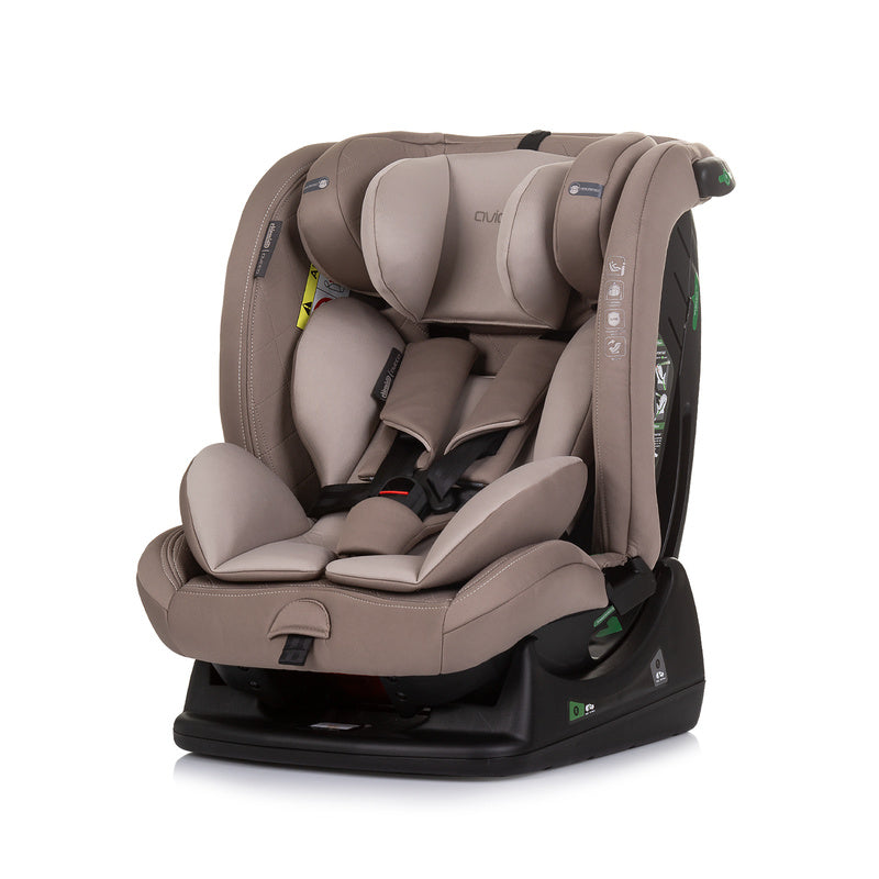 Chipolino Aviato auto sedište i-Size 40-150cm - STKAVT02404MA Macadamia (Bež)