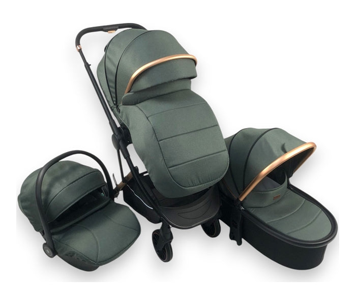 BBO KOLICA ZA BEBE 3u1 NEO (BD801) - GREEN