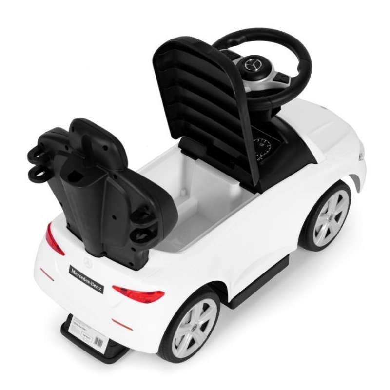 Eco Toys guralica sa interaktivnim volanom i ručkom Mercedes C Class White