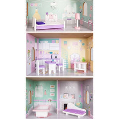 Drvena kućica za lutke Blueberry Residence 4121