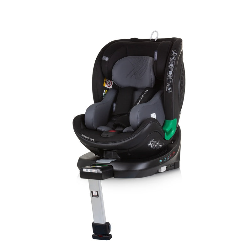 Chipolino Maximus auto sedište i-Size 40-150cm - STKMM02401OB Obsidian (Crna)