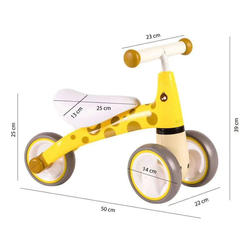 ECO TOYS BICIKL GURALICA ZIRAFA