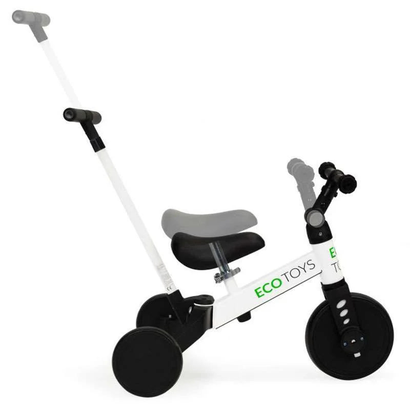 ECO TOYS TRICIKL 2U1 WHITE