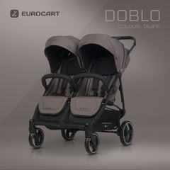 EURO-CART KOLICA ZA BLIZANCE DOBLO TAUPE