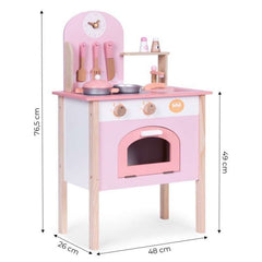 Dečija kuhinja sa rernom, slavinom i sudoperom Pink HM570