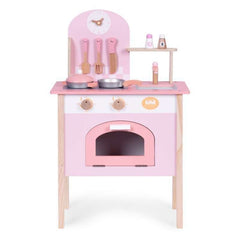 Dečija kuhinja sa rernom, slavinom i sudoperom Pink HM570