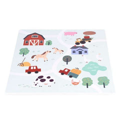 Eco Toys velika podloga za igru od EVA pene 90,5x90,5cm Farma 020