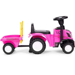 Eco Toys guralica Traktor sa prikolicom Pink