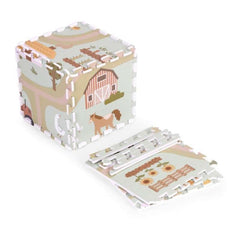 Eco Toys velika podloga za igru od EVA pene 90,5x90,5cm Farma 019