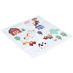 Eco Toys velika podloga za igru od EVA pene 90,5x90,5cm Farma 020