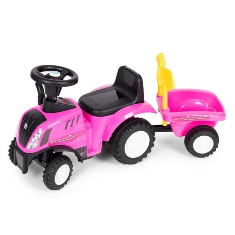 Eco Toys guralica Traktor sa prikolicom Pink
