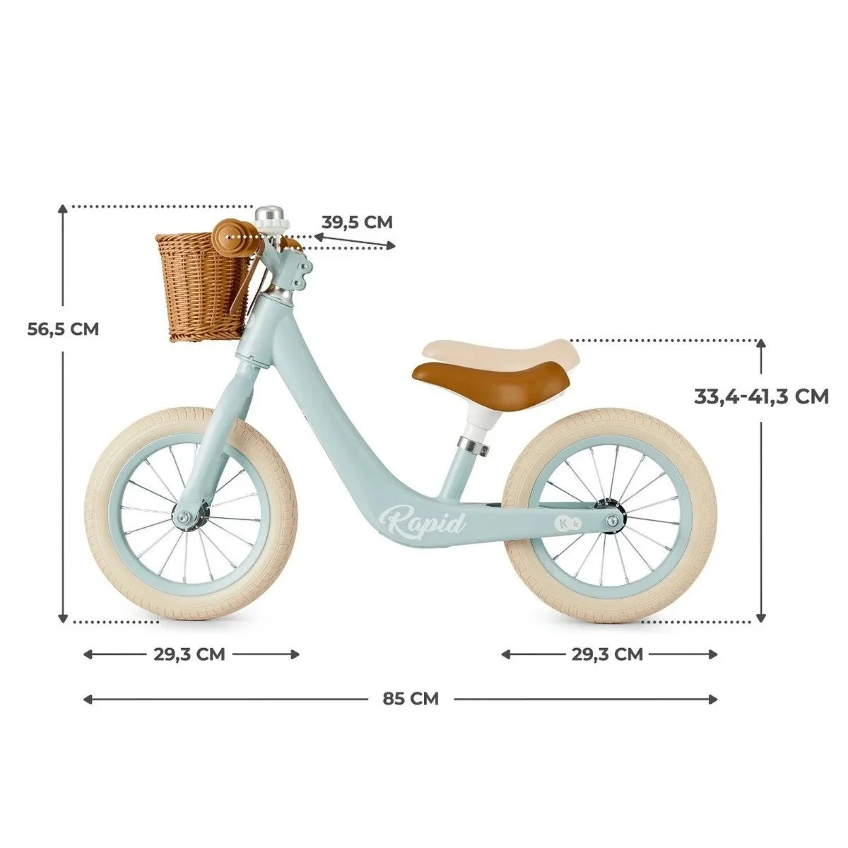 KINDERKRAFT BICIKL GURALICA RAPID 2 BLUE BREEZE