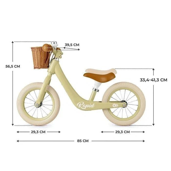KINDERKRAFT BICIKL GURALICA RAPID 2 SAVANNAH GREEN
