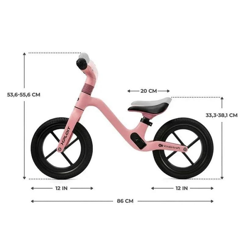 KINDERKRAFT BICIKL GURALICA XPLOIT BUBBLEGUM PINK