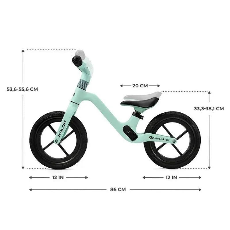 KINDERKRAFT BICIKL GURALICA XPLOIT TURQUOISE