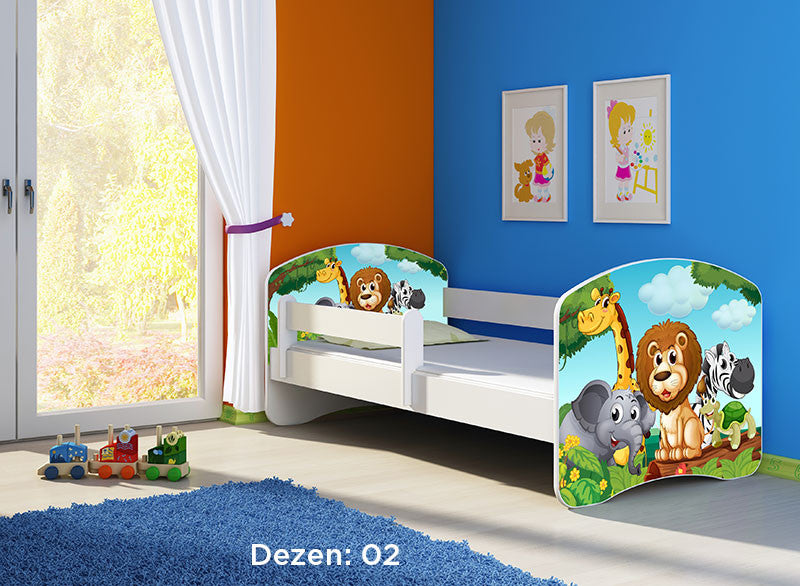 KREVET ZA DECU WHITE 140X70 ACMA 2 02
