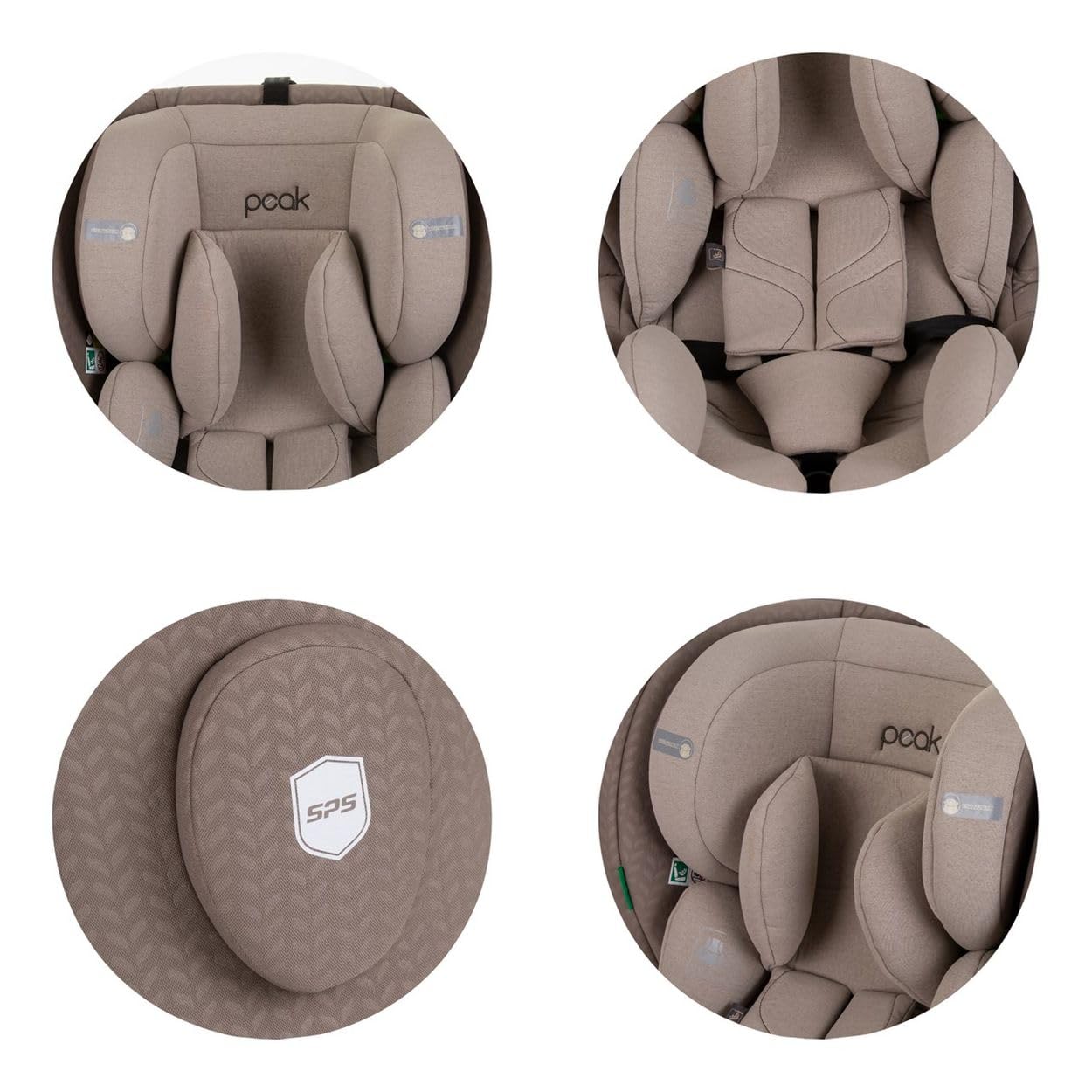 Chipolino Peak auto sedište za decu 40-150 cm I-Size Isofix